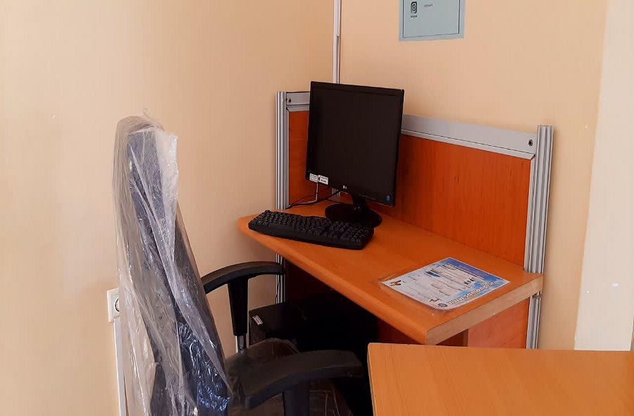 بخش کافی نت کتابخانه فرهنگ